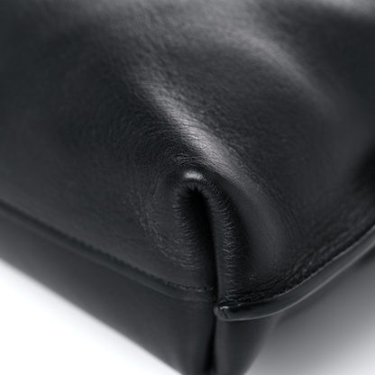 Saint Laurent Calfskin Medium Suzanne Hobo Black 10 of 16
