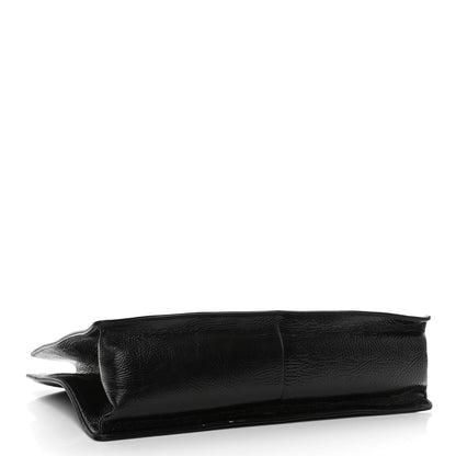 Chanel Shiny Aged Calfskin Shopping Bag Black 4 of 10