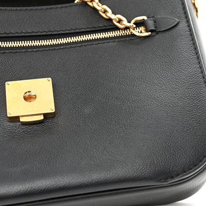 Louis Vuitton Calfskin Monogram Very Messenger Black 10 of 12