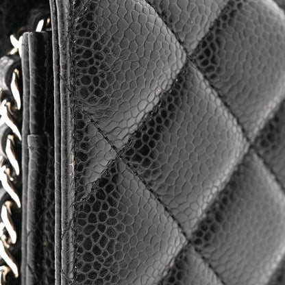 Chanel Caviar Quilted Wallet on Chain WOC Black 14 of 15