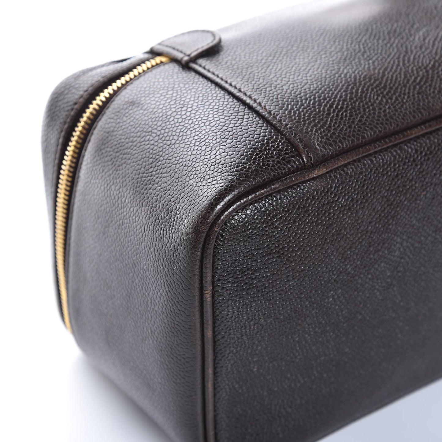 Caviar Vanity Cosmetic Case Brown