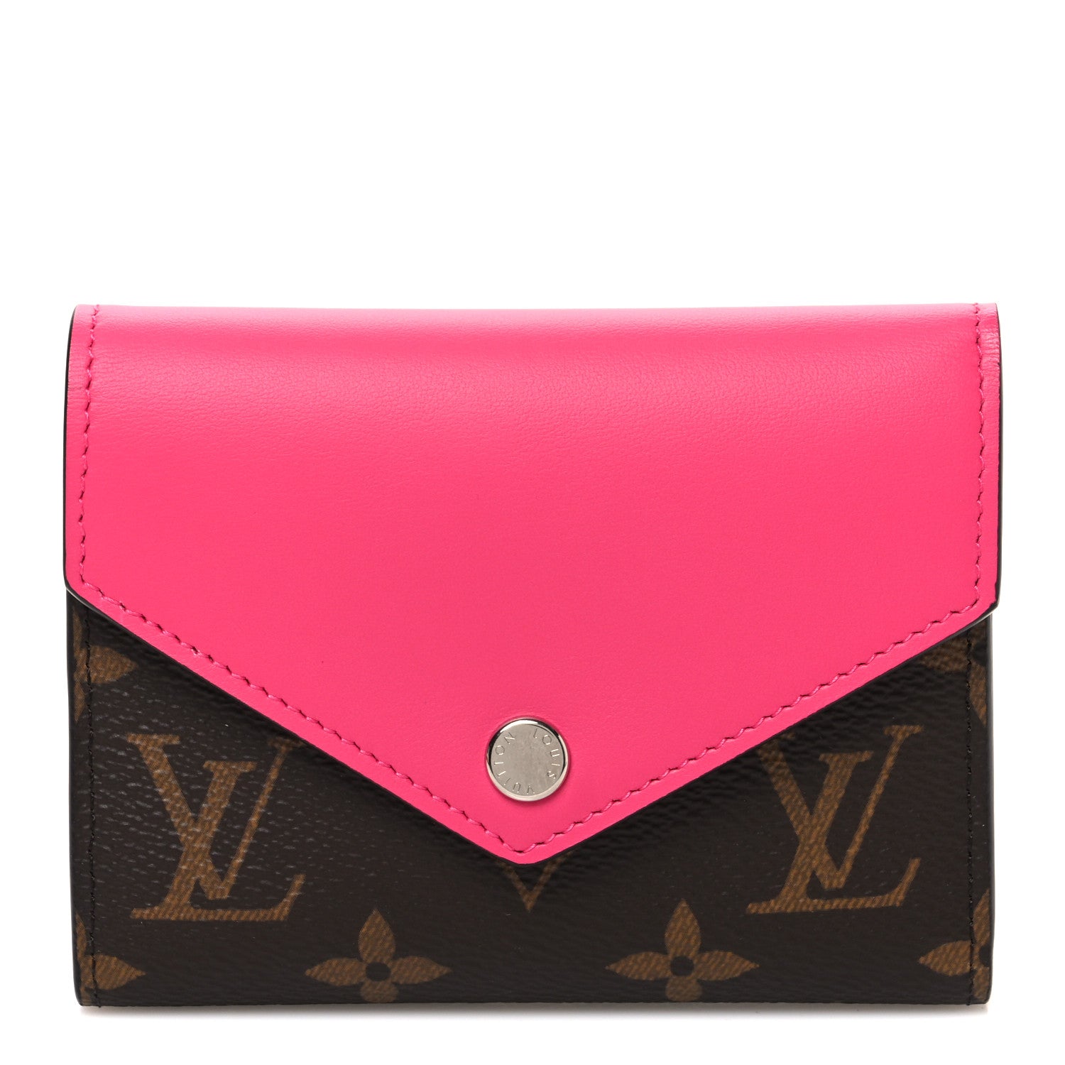 Louis Vuitton Monogram Victorine Wallet Fuchsia Brown 1 of 6