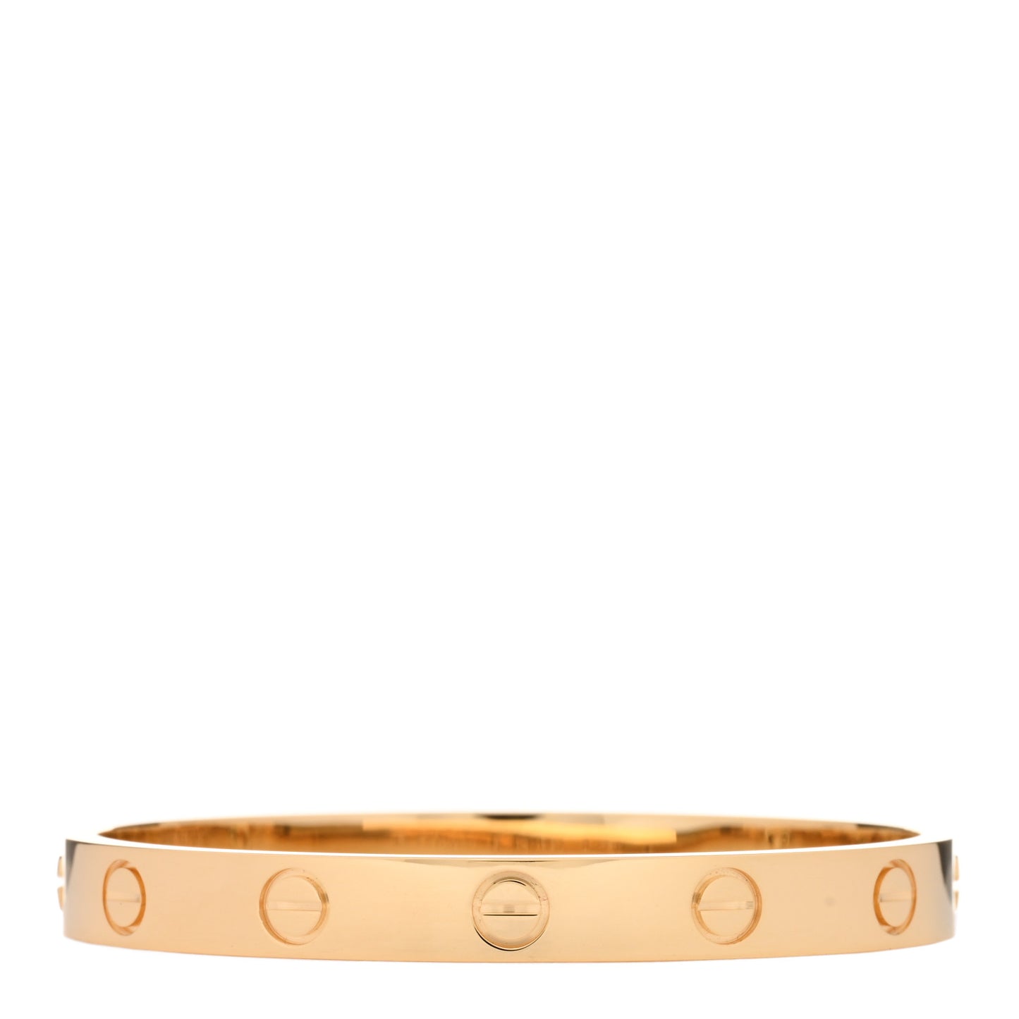 18K Yellow Gold LOVE Bracelet 15