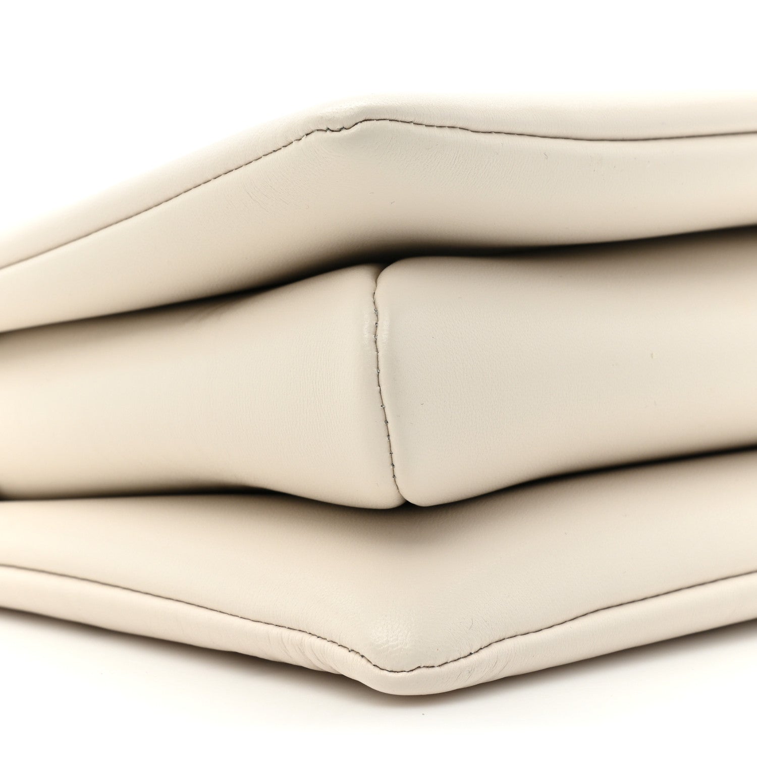 Louis Vuitton Lambskin Embossed Monogram Coussin PM Beige Cream 10 of 11