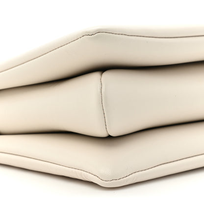 Louis Vuitton Lambskin Embossed Monogram Coussin PM Beige Cream 10 of 11