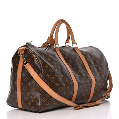 Louis Vuitton Monogram Keepall Bandouliere 50 4 of 21