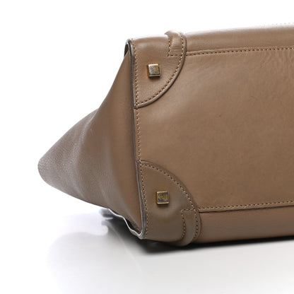 Celine Smooth Calfskin Micro Luggage Camel 8 of 8