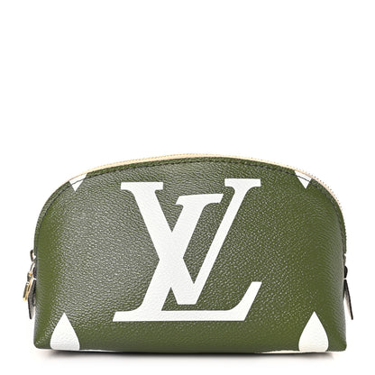 Louis Vuitton Monogram Giant Cosmetic Pouch Kaki 1 of 8