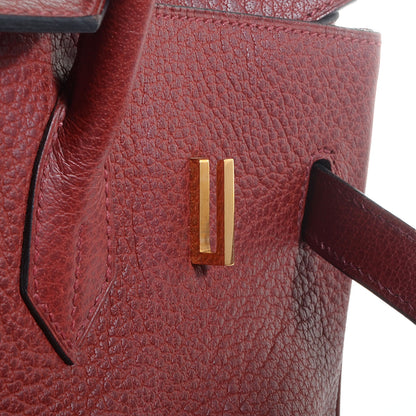 Hermes Buffle Skipper Birkin 35 Rouge H 22 of 25