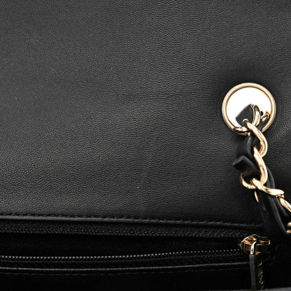 Chanel Lambskin Quilted Mini Rectangular Flap Black 8 of 12
