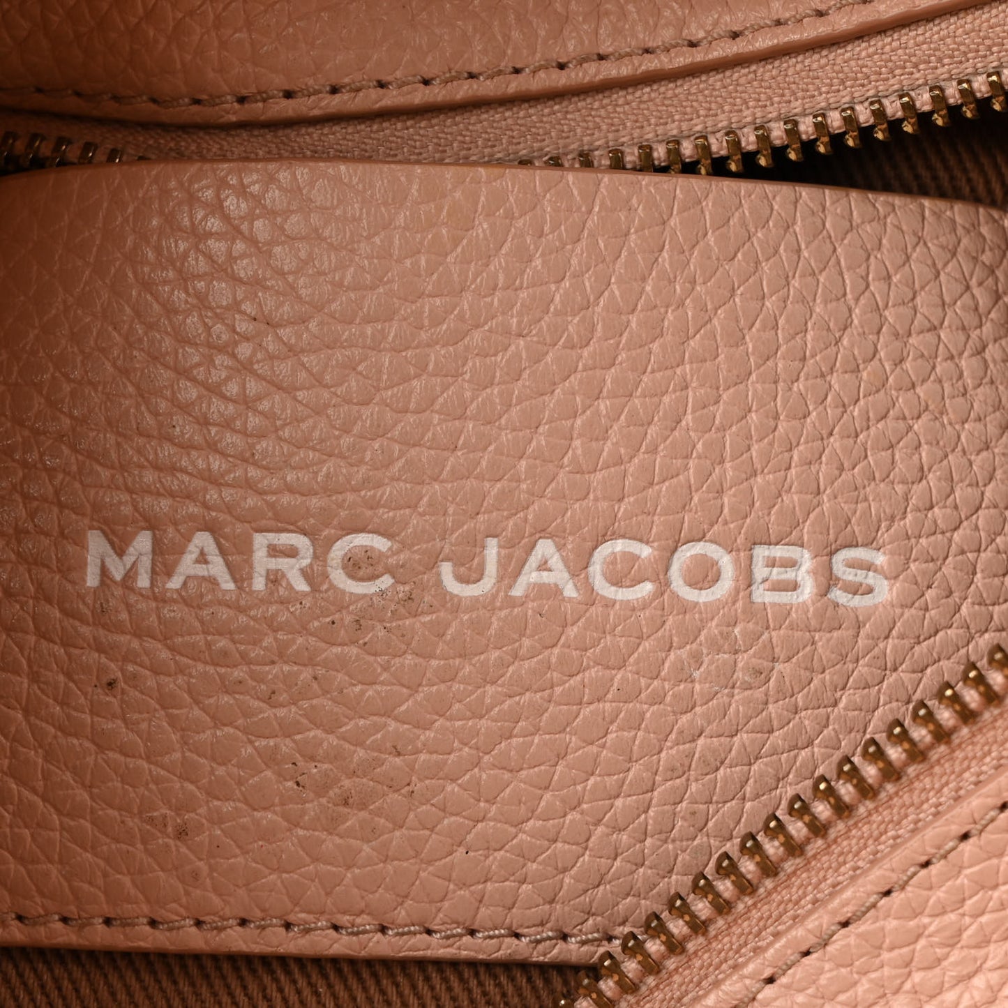 Grained Calfskin Small The Tote Bag Rose Dust