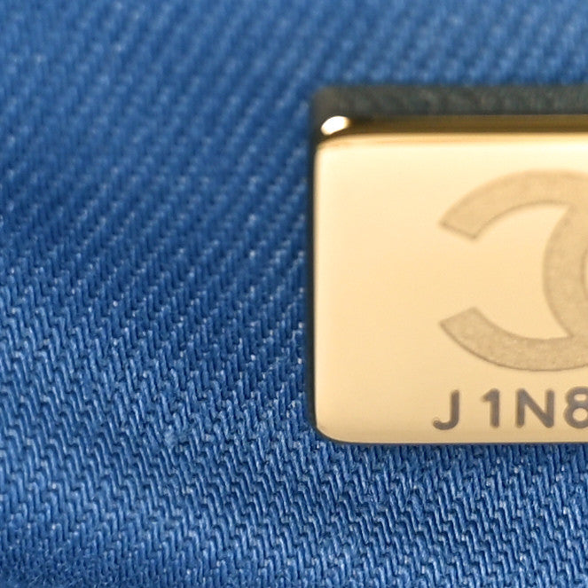 Denim Quilted Denim Mood Maxi Hobo Blue Multicolor