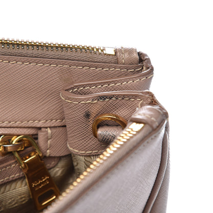 Prada Saffiano Medium Galleria Double Zip Tote Cammeo 15 of 30