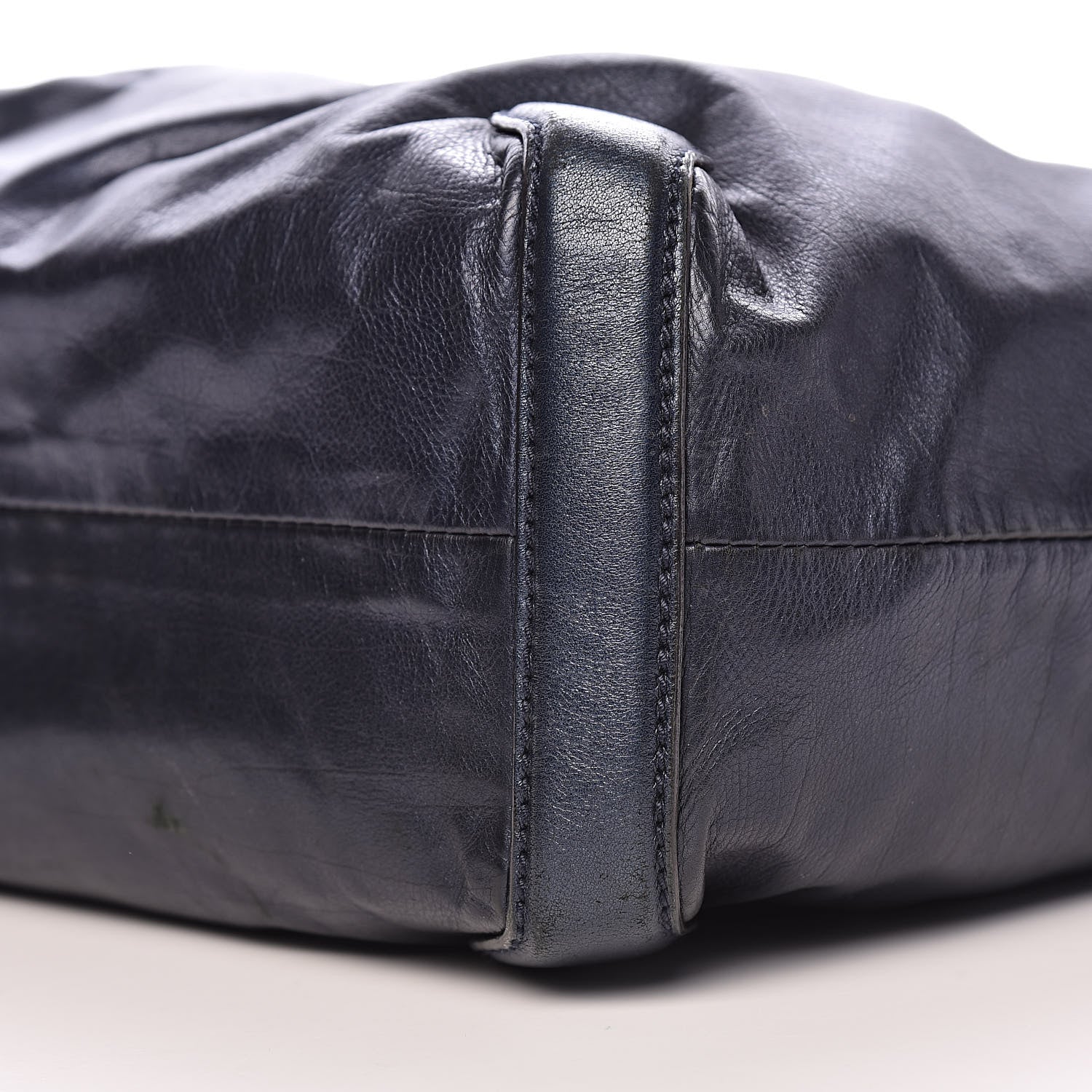 Gucci Metallic Calfskin Medium Galaxy Hobo Navy 9 of 11