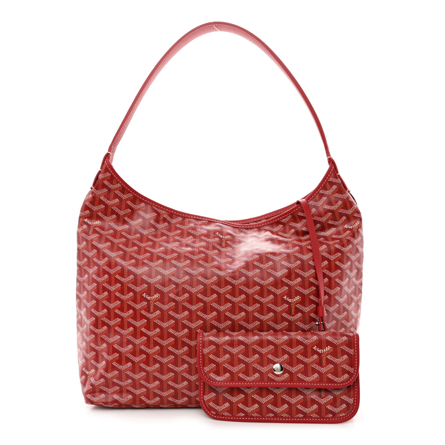 Goyardine Boheme Hobo Red