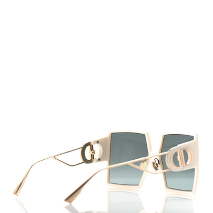 Christian Dior Square 30 Montaigne Sunglasses White 4 of 9