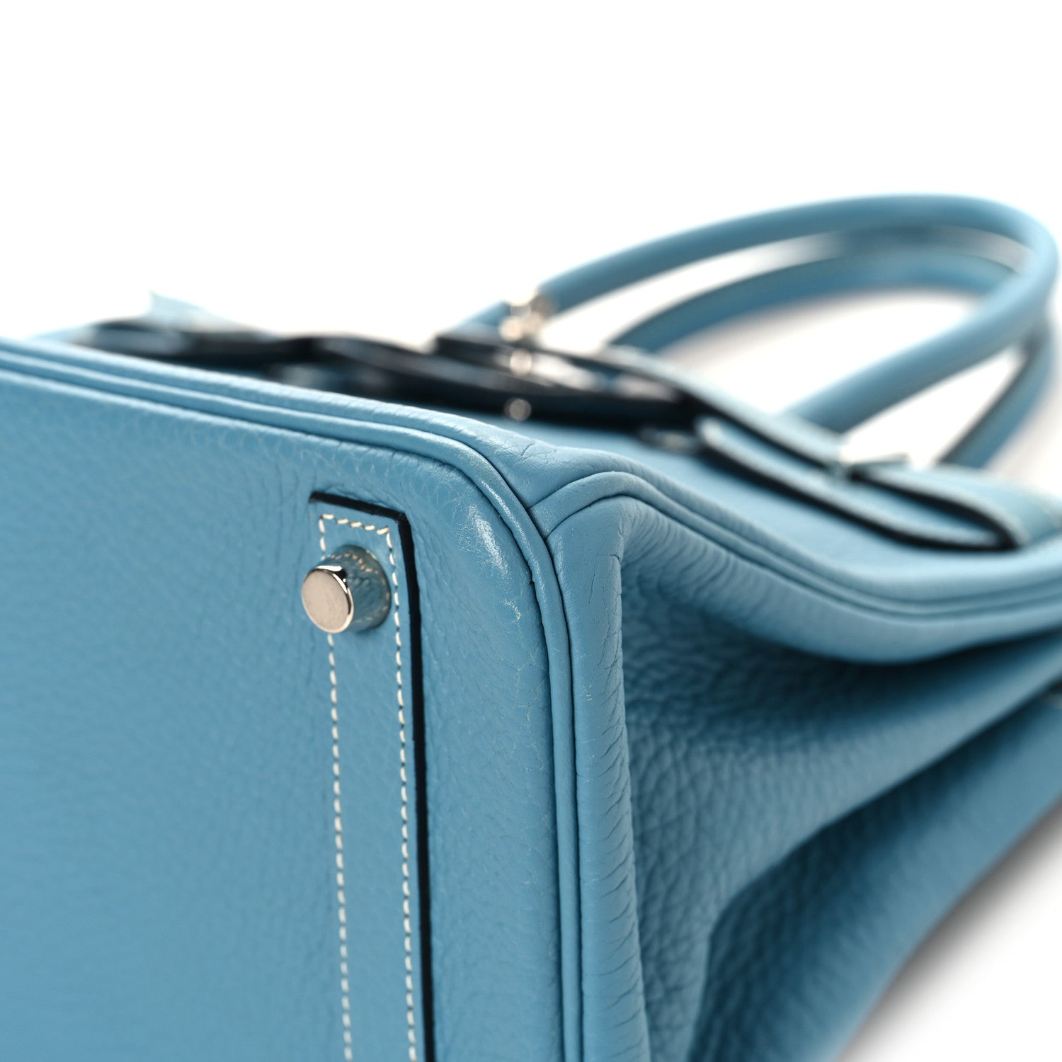 Hermes Togo Birkin 30 Blue Jean 10 of 15