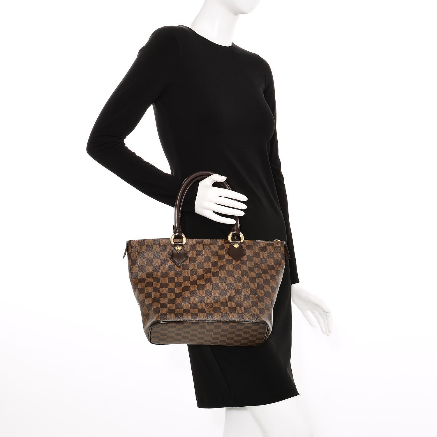 Louis Vuitton Damier Ebene Saleya PM 2 of 10