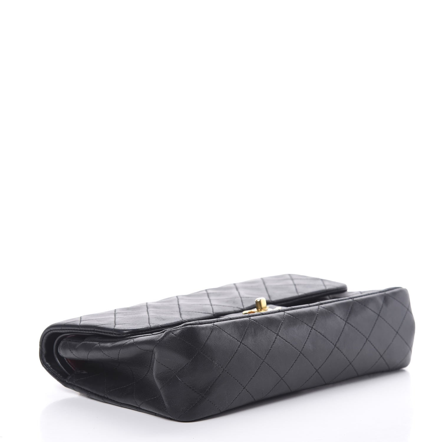 Chanel Lambskin Quilted Medium Double Flap Navy 4 of 19