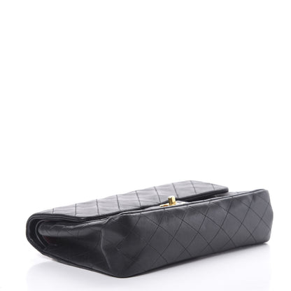 Chanel Lambskin Quilted Medium Double Flap Navy 4 of 19