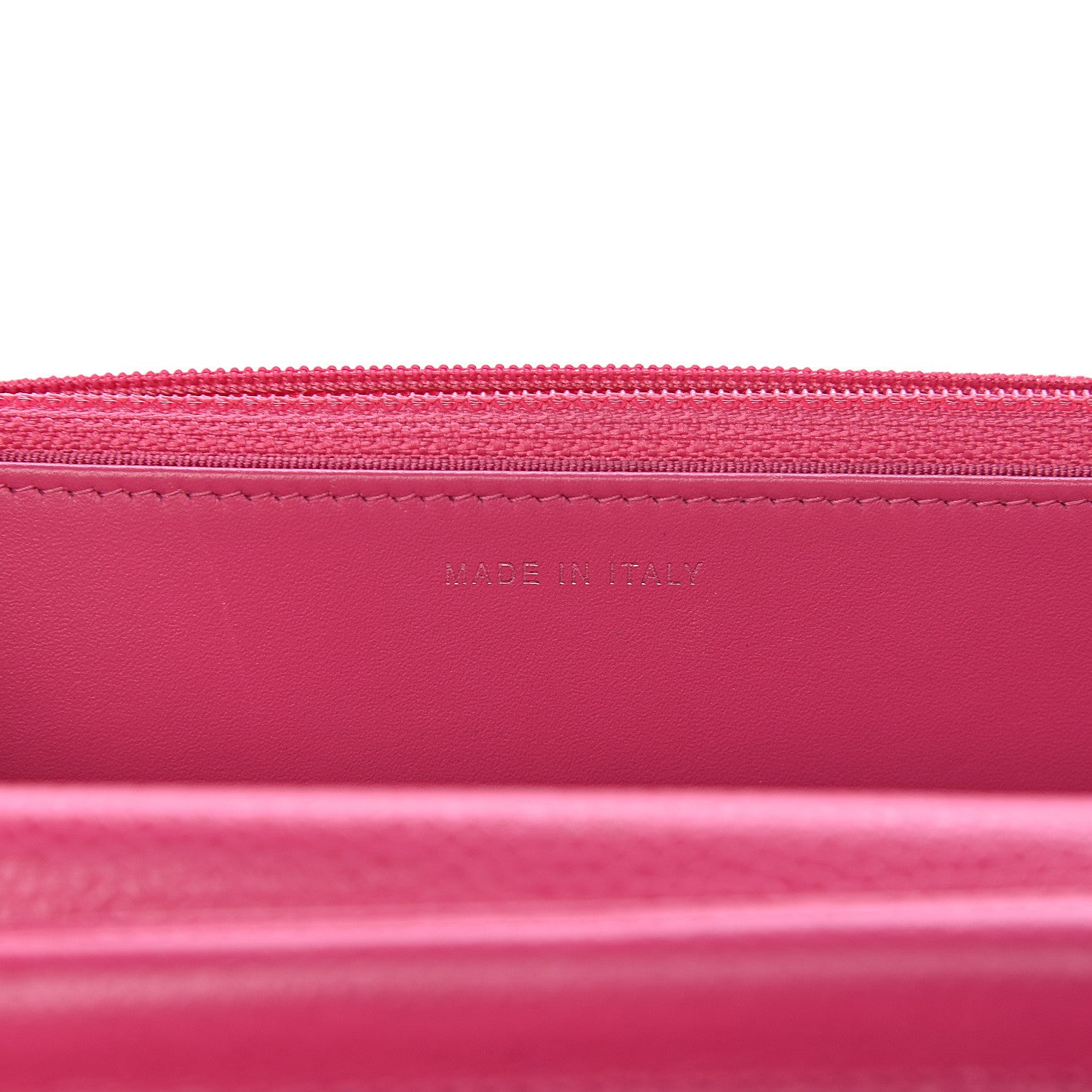 Chanel Caviar Quilted Wallet on Chain WOC Pink 7 of 13
