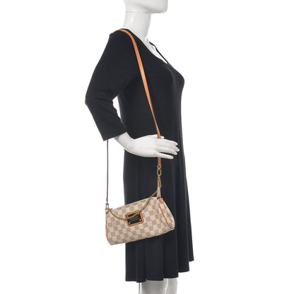 Louis Vuitton Damier Azur Eva Clutch 2 of 14