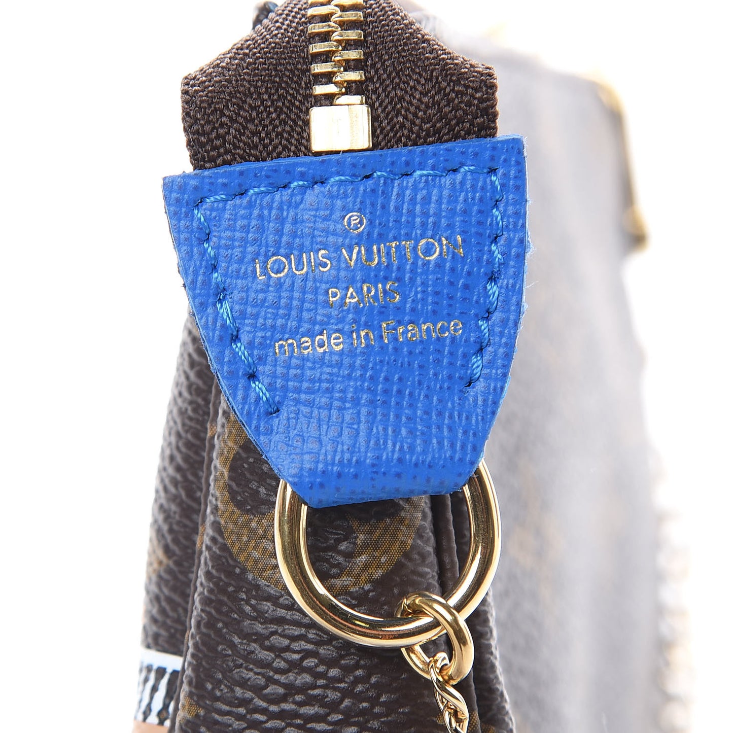 Monogram 2019 Christmas Animation Mini Venice Pochette Accessories Blue