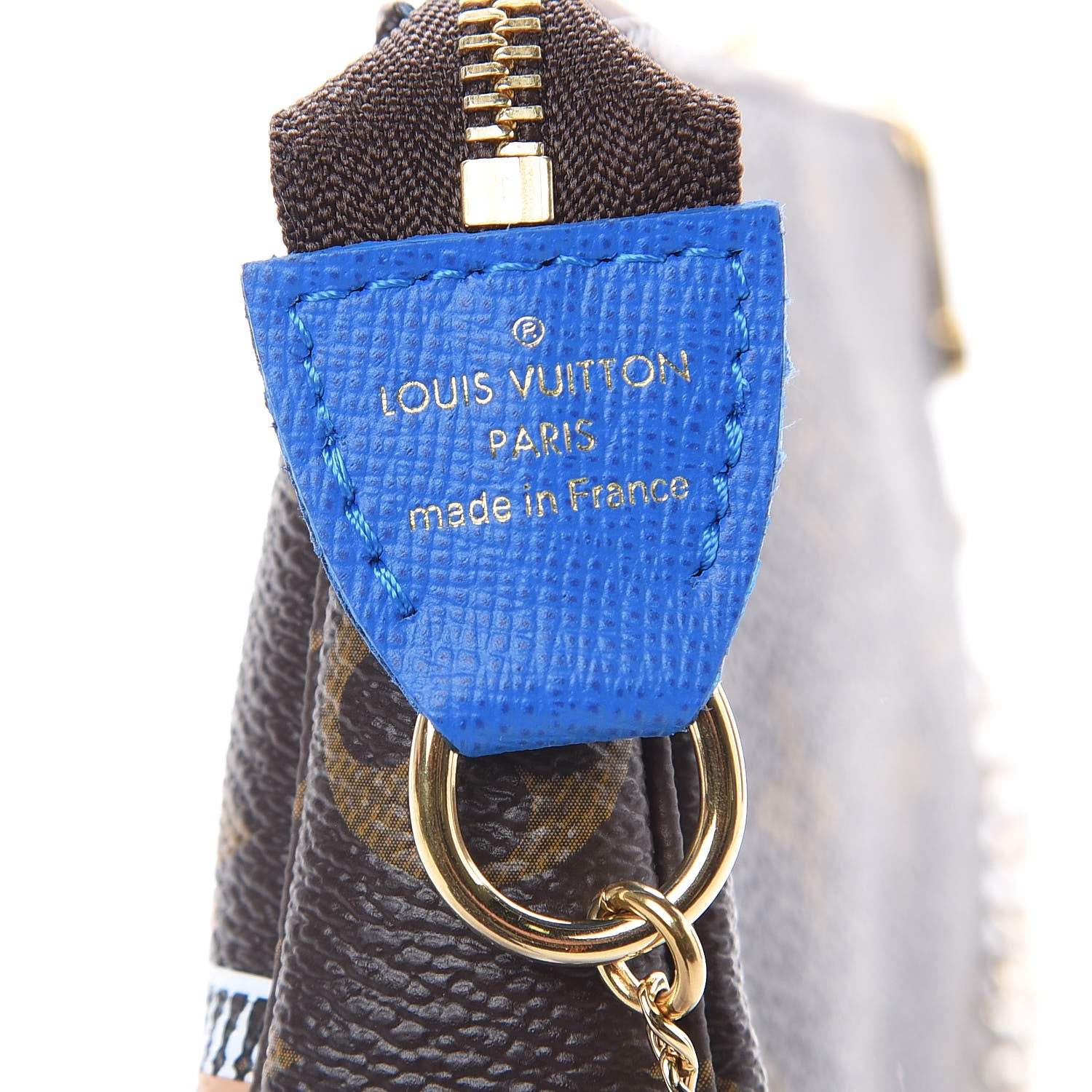 Louis Vuitton Monogram 2019 Christmas Animation Mini Venice Pochette Accessories Blue 7 of 8