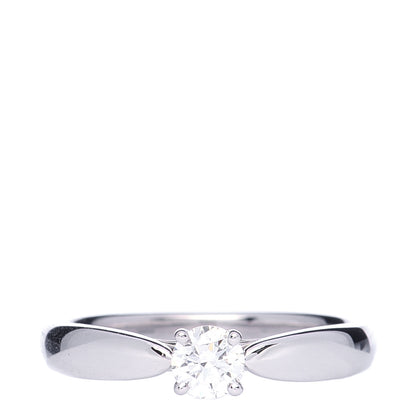 Tiffany Platinum Diamond .21ct Harmony Solitaire Engagement Ring 48 4.5 1 of 6