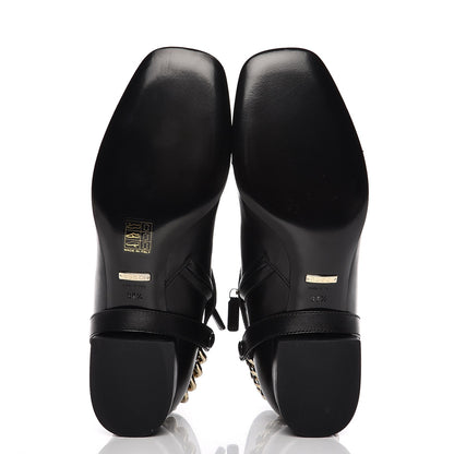 Gucci Calfskin Soho Boot 38.5 Nero Black 5 of 9