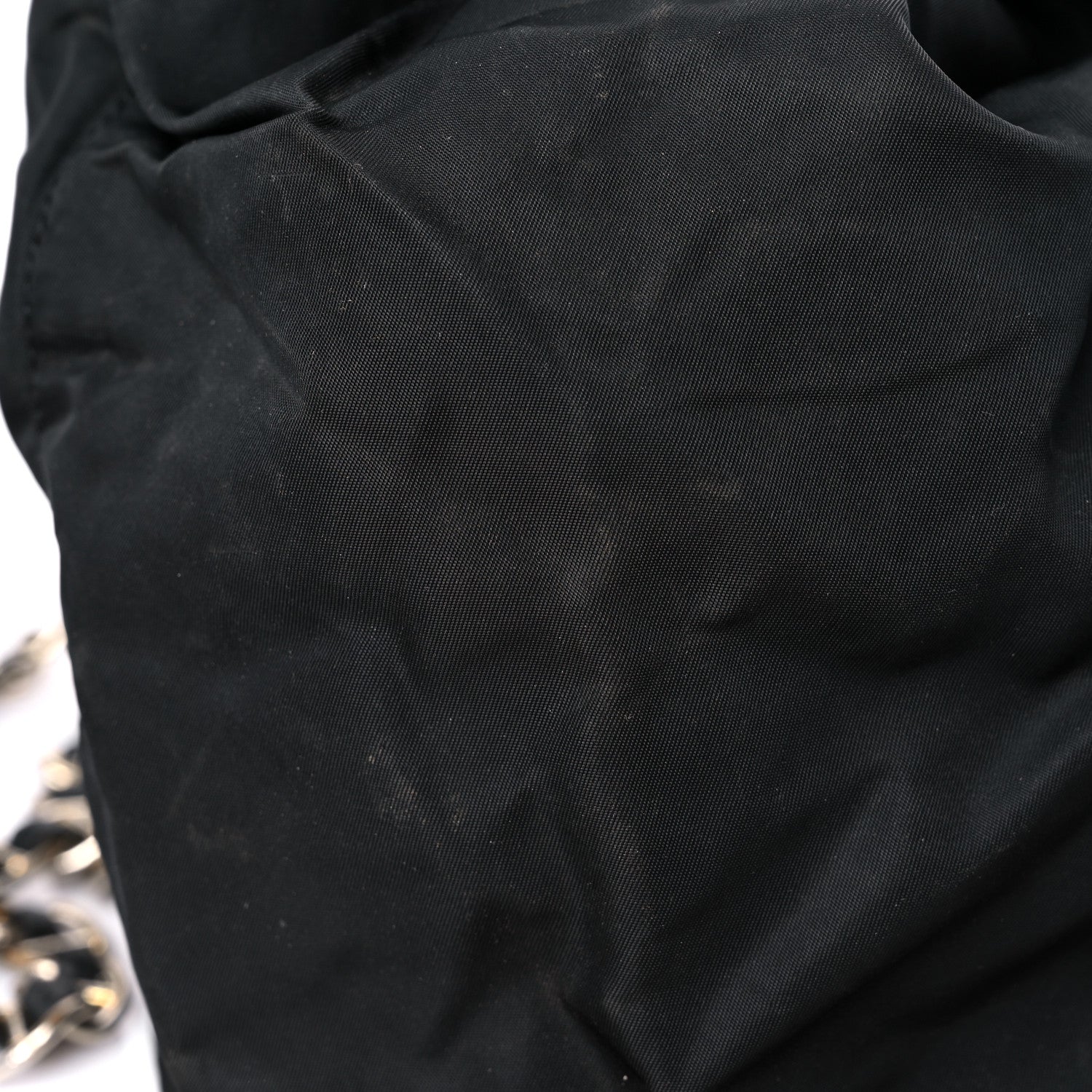 Prada Tessuto Nylon Vela Chain Backpack Black 13 of 20