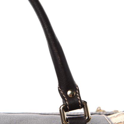 Gucci Monogram Trophy Satchel Ebony 8 of 11