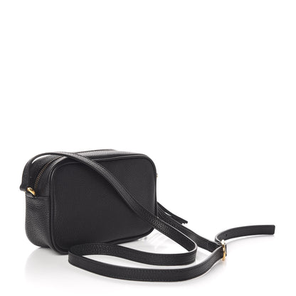 Gucci Pebbled Calfskin Mini Soho Disco Bag Black 3 of 9