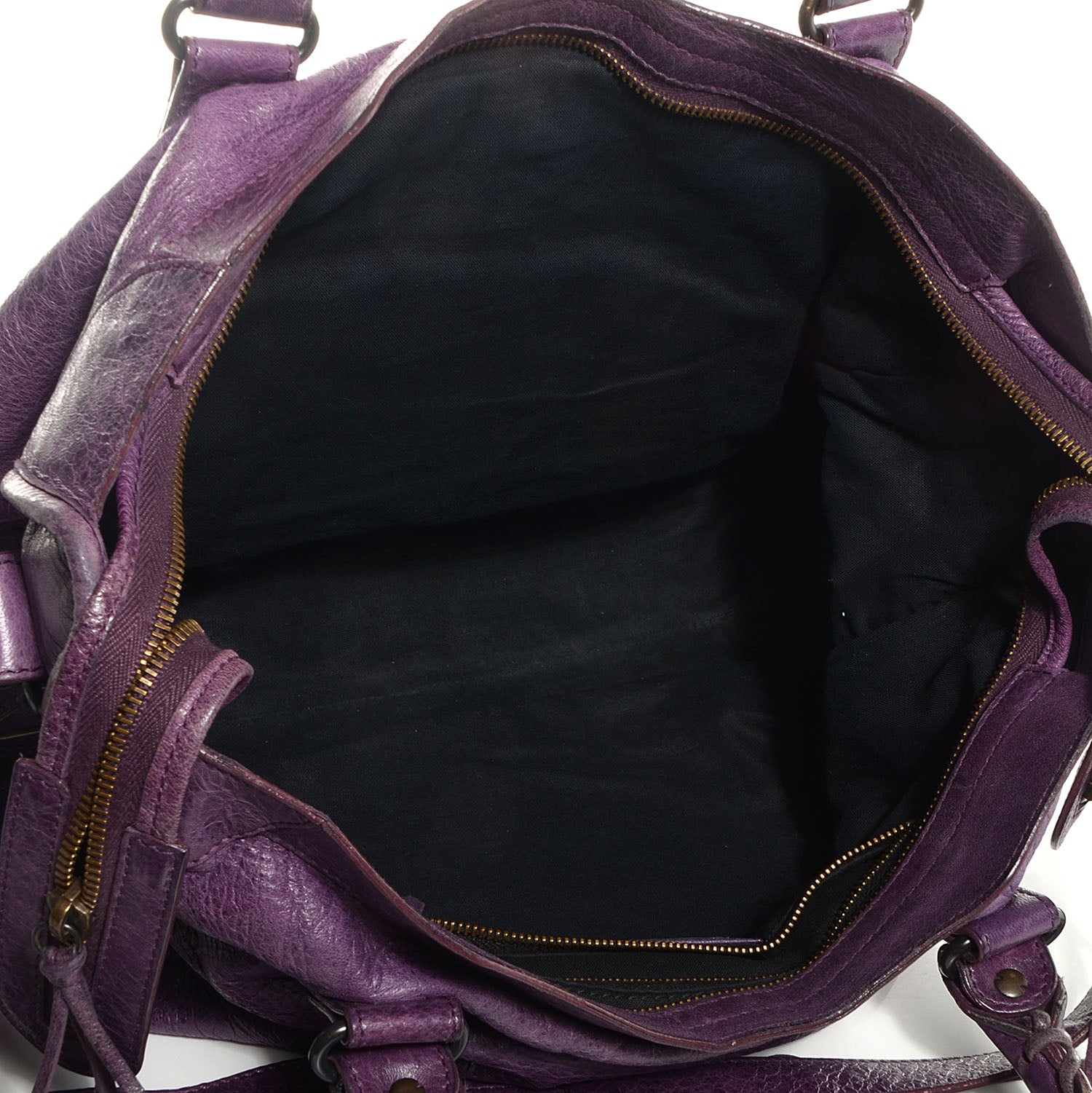 Balenciaga Agneau Classic Hardware City Raisin 7 of 12