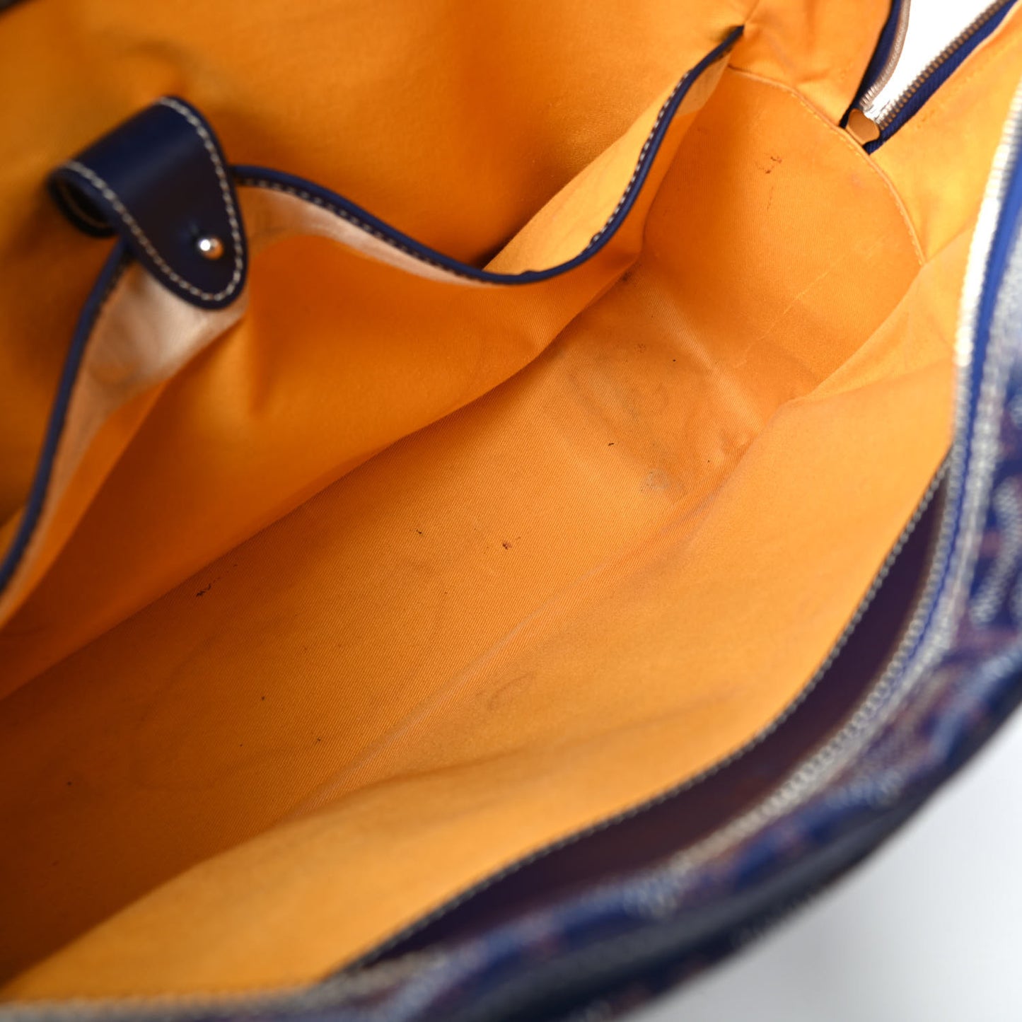 Goyardine Ambassade MM Briefcase Navy