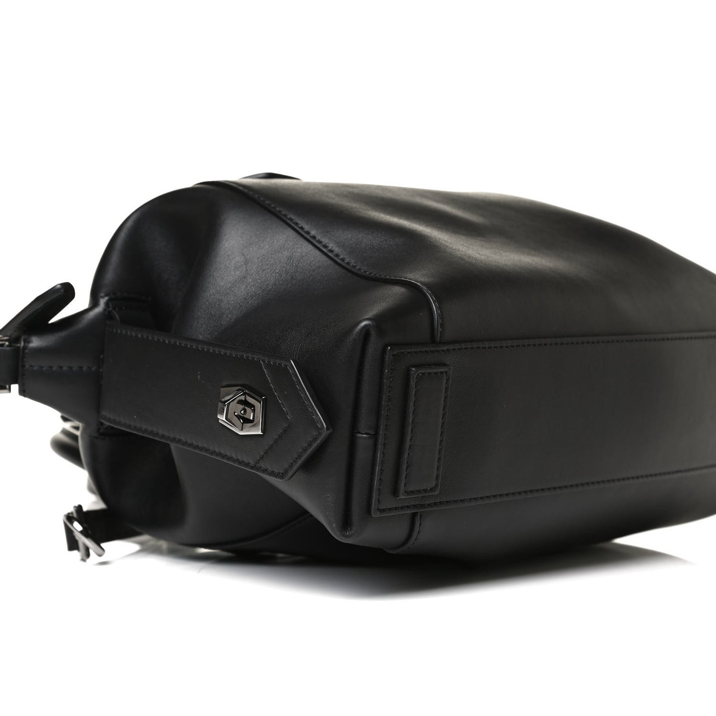 Smooth Calfskin Small Soft Antigona Black