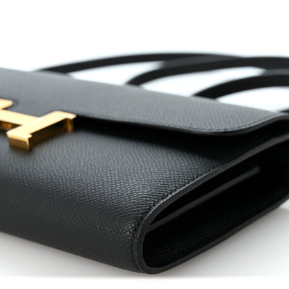 Hermes Epsom Constance Wallet To Go Black 9 of 10