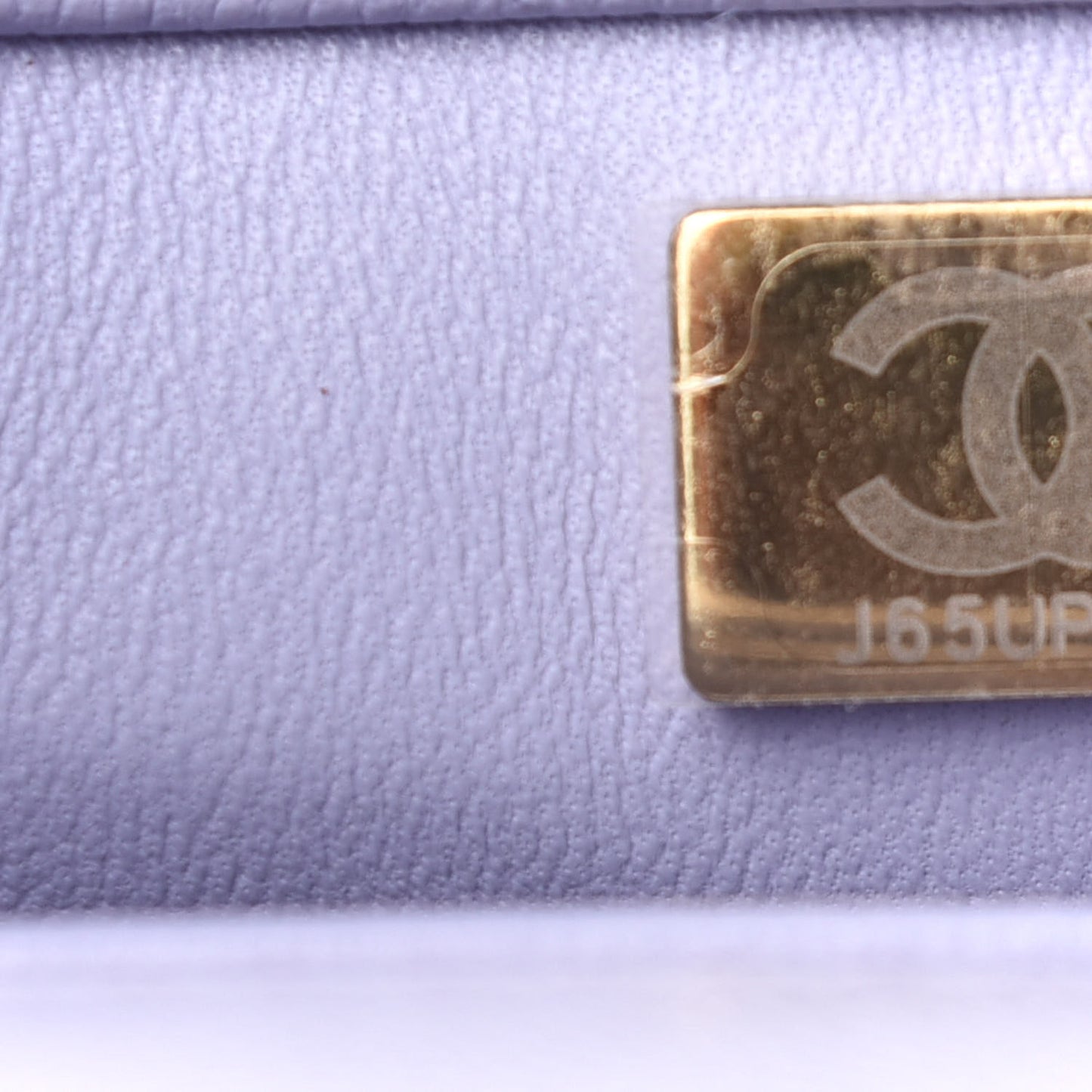 Caviar Quilted Mini Coco Handle Flap Light Purple