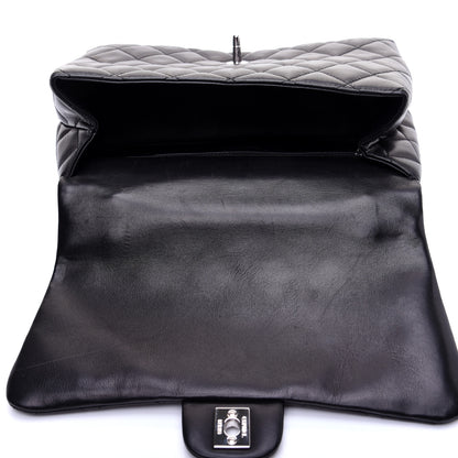 Chanel Lambskin Quilted Medium Kelly Flap Black 14 of 15