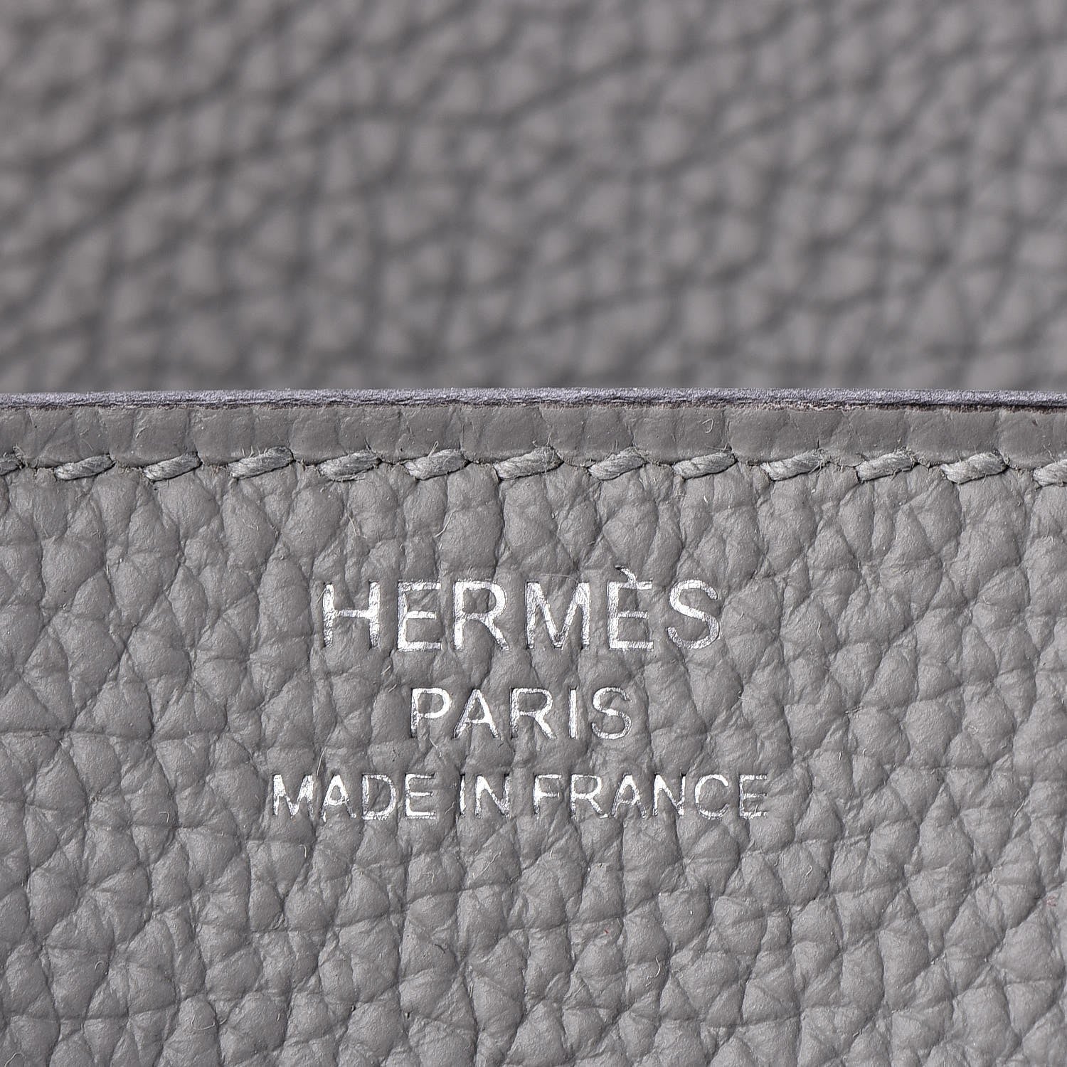 Hermes Togo Birkin 25 Gris Mouette 27 of 35