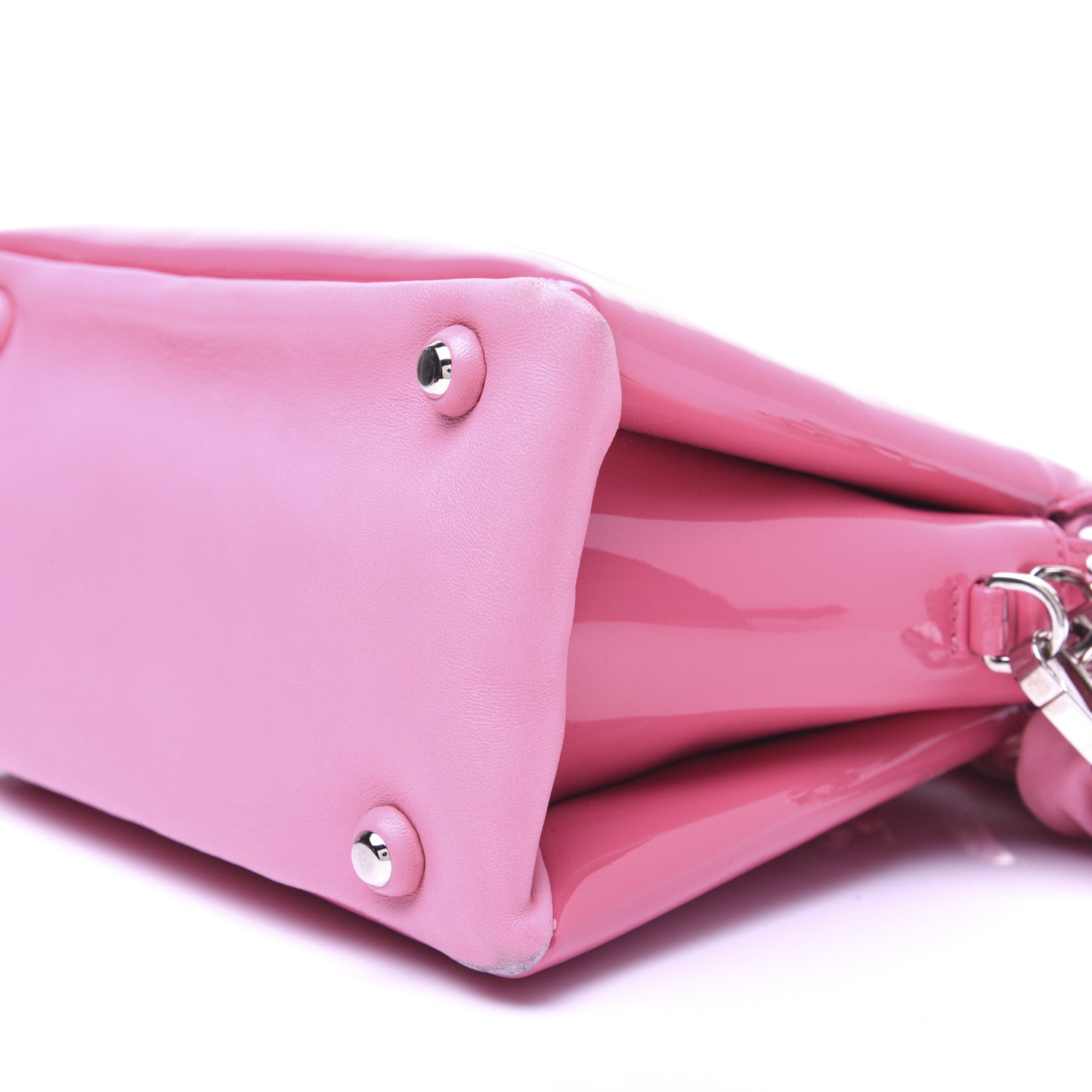 Miu Miu Patent Shoulder Bag Pink 8 of 20