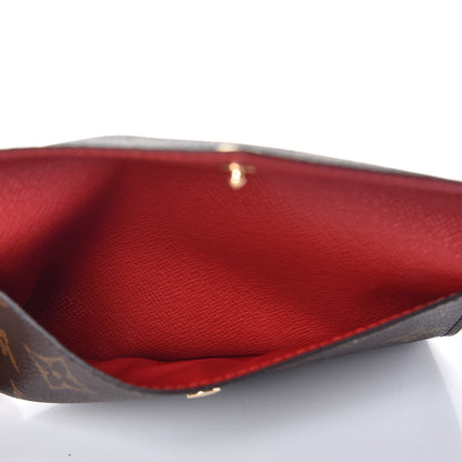 Louis Vuitton Monogram Daily Organizer Envelope Insert Red 5 of 6