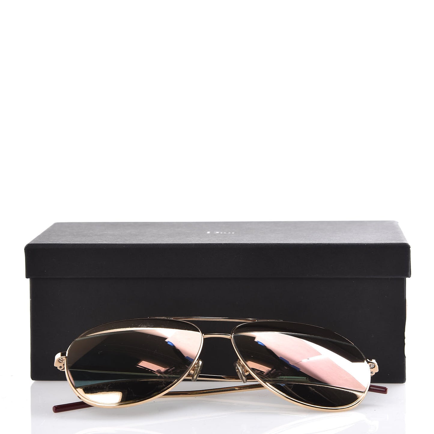 Split 1 Aviator Sunglasses Gold
