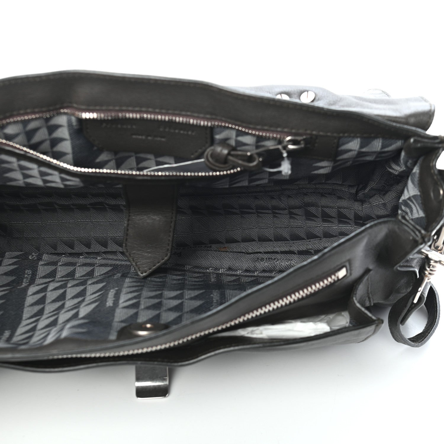 Proenza Schouler Lambskin Medium PS1 Satchel Black 5 of 9