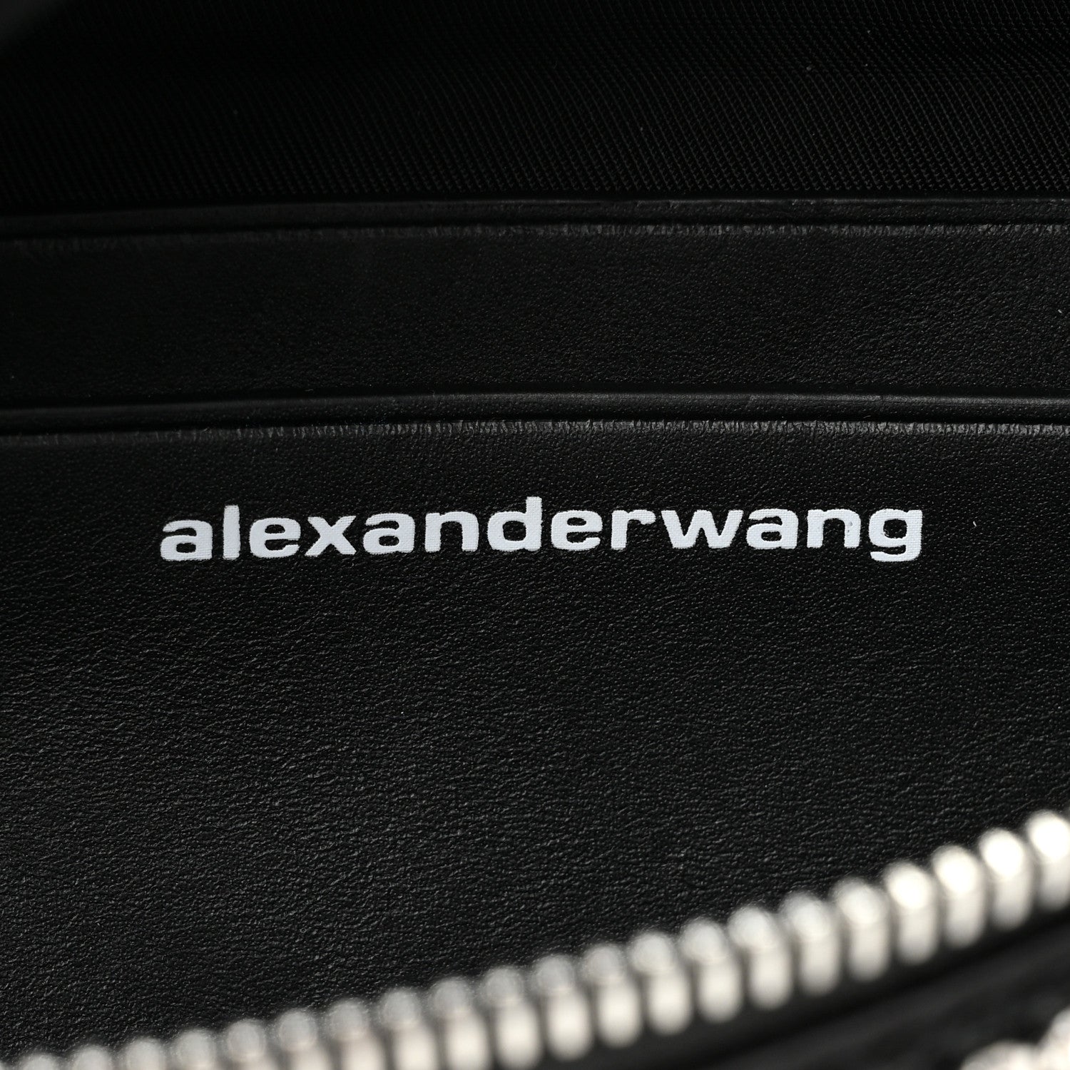 Alexander Wang Rhinestone Mesh Mini Attica Belt Bag Black 6 of 11