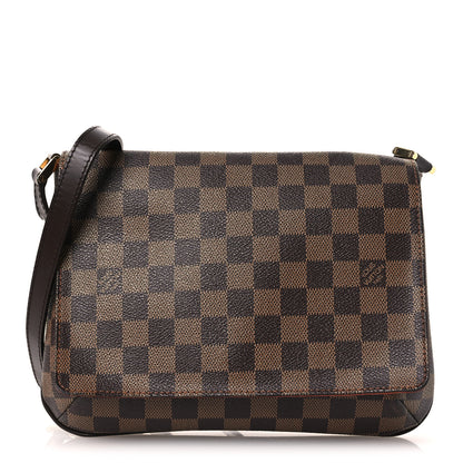 Louis Vuitton Damier Ebene Musette Tango Long Strap 1 of 8