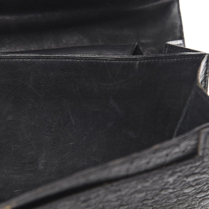 Hermes Ostrich Palonnier Bag Black 14 of 19