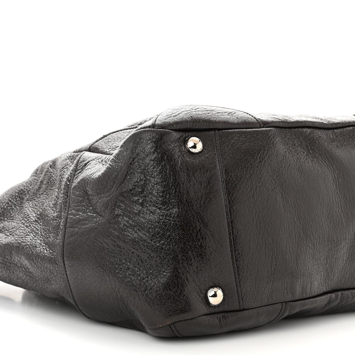 Cervo Lux Chain Shoulder Bag Ebano