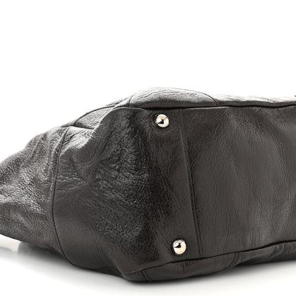Prada Cervo Lux Chain Shoulder Bag Ebano 9 of 11