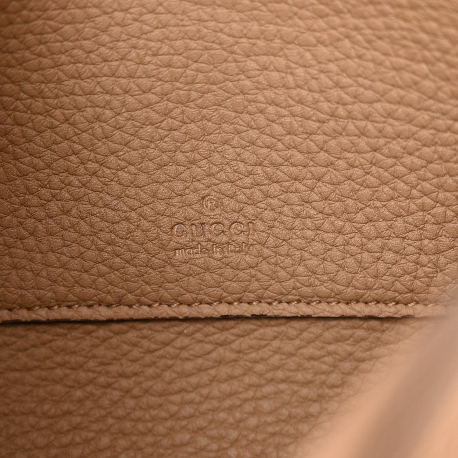 Gucci Grand Prix Calfskin Small Jackie Shoulder Bag Classic Camel 7 of 10
